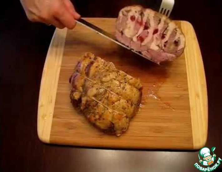 Рецепт: Копчение мяса свиной шеи (2 маринада)