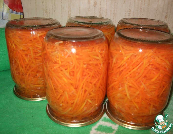 морковь заготовки на зиму рецепты