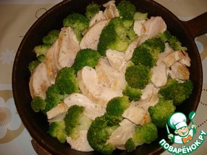 Диетическая курица с брокколи в духовке - пошаговый рецепт с фото на Повар.ру