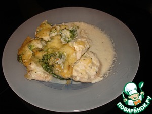 Диетическая курица с брокколи в духовке - пошаговый рецепт с фото на Повар.ру