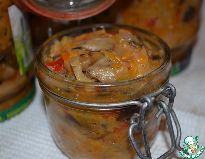 Солянка с грибами на зиму – кулинарный рецепт