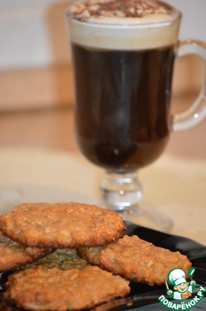 Рецепт Злаковое печенье с кленовым сиропом и яблочным соусом