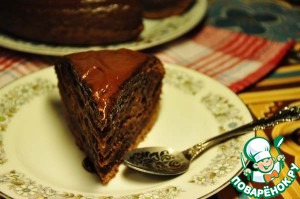 Рецепт Очень шоколадный пирог "Сумасшедший пирог"