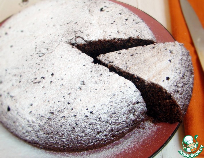 Рецепт: Свекольно-шоколадный пирог