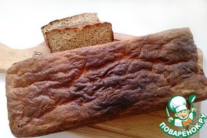 Рецепт Хлеб ржано-пшеничный на кефире