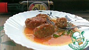 Рецепт Мини-котлетки в пряном томатном соусе