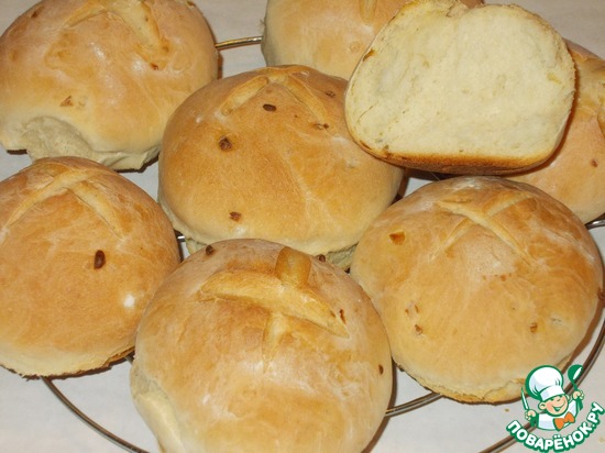 луковые булочки