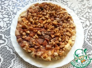 Рецепт Яблочный пирог из мацовой муки