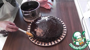 Рецепт Блестящая шоколадная глазурь для тортов и выпечки
