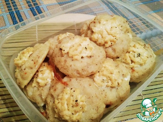 Рыбные "ватрушки"