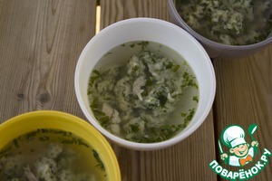 Рецепт Потрясающий суп с ароматными клецками