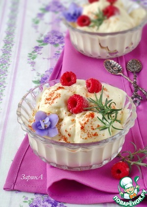 Рецепт Фасолевое мороженое со вкусом лимона