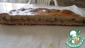 Рецепт Сибирский рыбный пирог