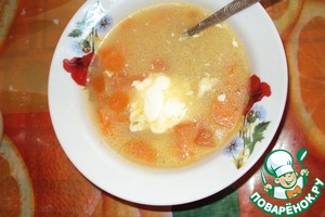 Рецепт Суп с помидорами "Оранжевое настроение"