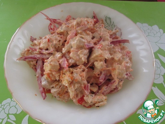 Салат "Осенний" по рецепту Демурия https://www.povarenok.ru/recipes/show/97561/