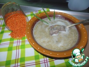Рецепт Крем-суп из чечевицы