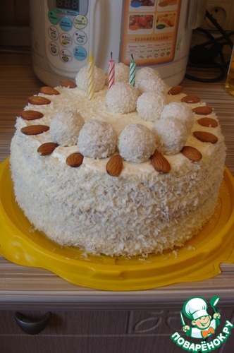 Торт "Мечта Рафаэля" - автор рецепта tusja