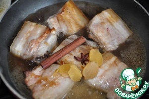 Свинина, тушенная по-красному, пошаговый рецепт с фото