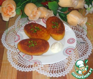 Рецепт Картофельные зразы с фасолью