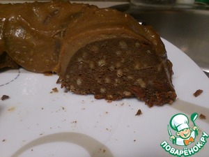 Рецепт Шоколадный кекс из ржаного хлеба