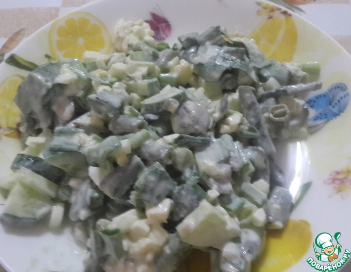 Рецепт: Салат зеленый