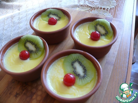Petits pots de creme