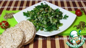 Рецепт Зелёный салат "Здоровье"