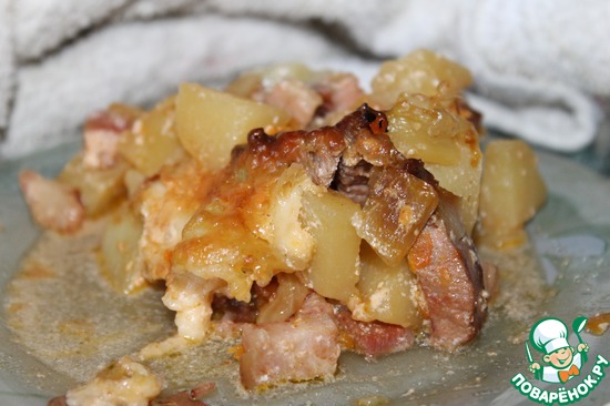 Картофельная запеканка по-швейцарски