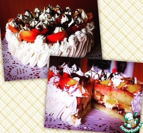 По рецепту "Идеальный бисквит"