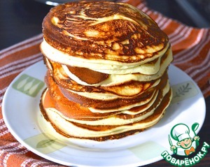 Панкейки рецепт с сыром колбасой