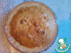 Рецепт Пирог на кефире с яблоками