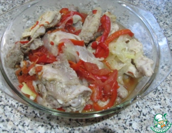 Рецепт: Пряное рагу Кеджену из курицы