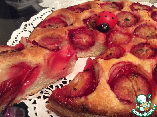 Сливовый пирог "Люсинда"_фото 4