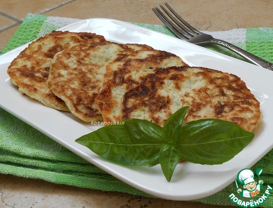 Оладьи из кабачков и капусты