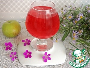 Рецепт Напиток из яблок с базиликом и мятой