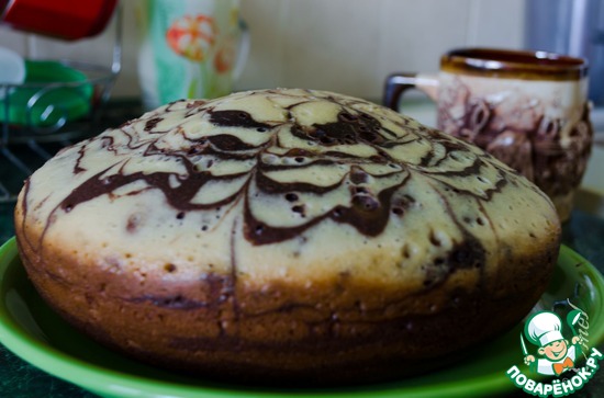 Пирог "Самая вкусная "Зебра"