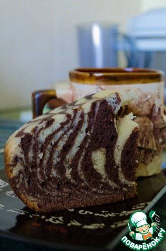 Пирог "Самая вкусная "Зебра"