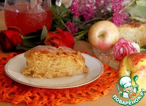 Рецепт Яблочный пирог по рецепту немецких бабушек