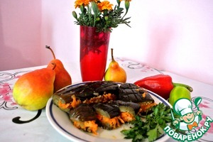 Рецепт Баклажаны квашеные с овощами