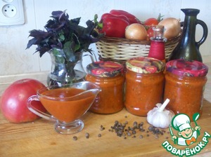 Рецепт Универсальный томатный соус с базиликом