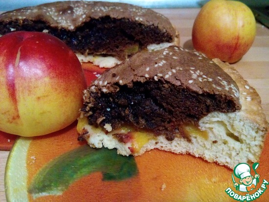 Нектариновый пирог "Очарование" Кулинар Nienulka