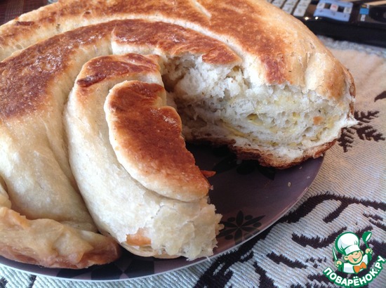 Хлеб с чесноком и сыром