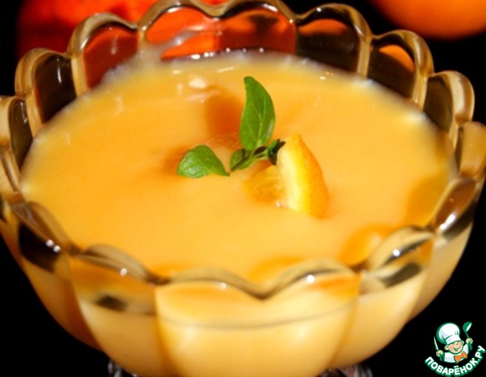 Рецепт: Апельсиновый крем-курд с ароматом бергамота