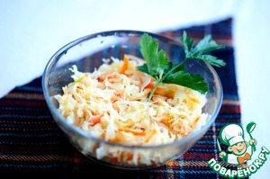 Рецепт Квашеная капуста к зиме