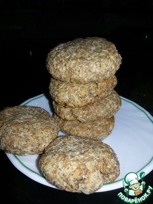 Рецепт Арахисово-кокосовое печенье