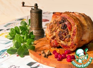 Рецепт Рулет из свиной пашинки