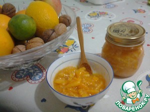 Рецепт Апельсиновое варенье