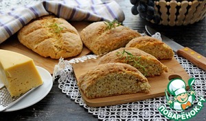 Рецепт Овсяный хлеб с сыром
