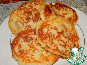 Рецепт Блинчики с сельдью