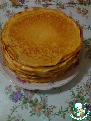 Рецепт БЛИНЧИКИ для всей семьи